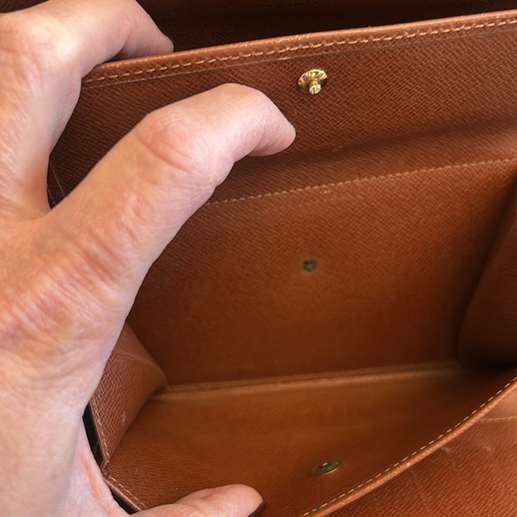 Authentic Louis Vuitton Monogram Trifold Long Wallet - Picture 4 of 14